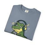 Just Vibing, Mostly Crocodile T-Shirt - 100% Cotton
