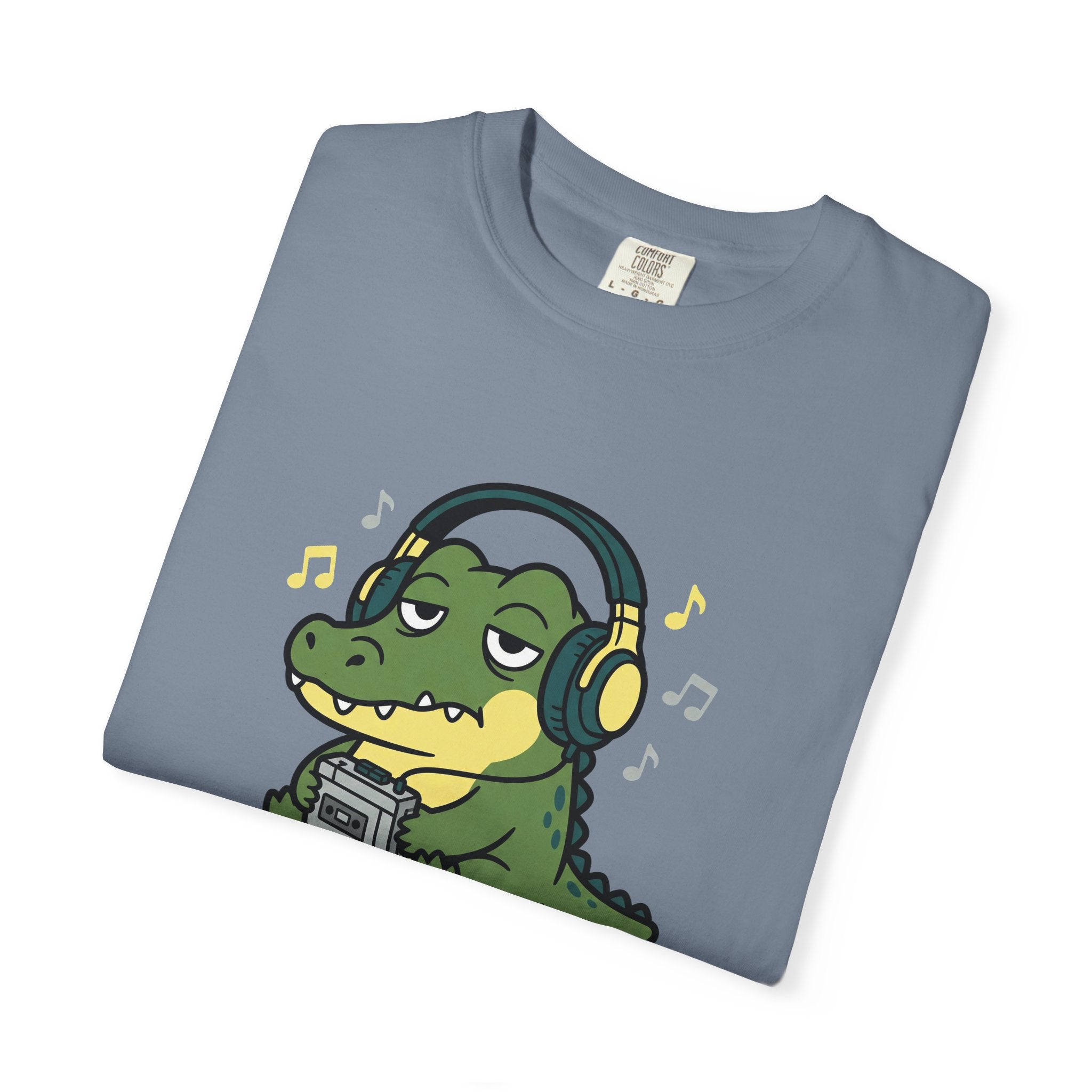 Just Vibing, Mostly Crocodile T-Shirt - 100% Cotton