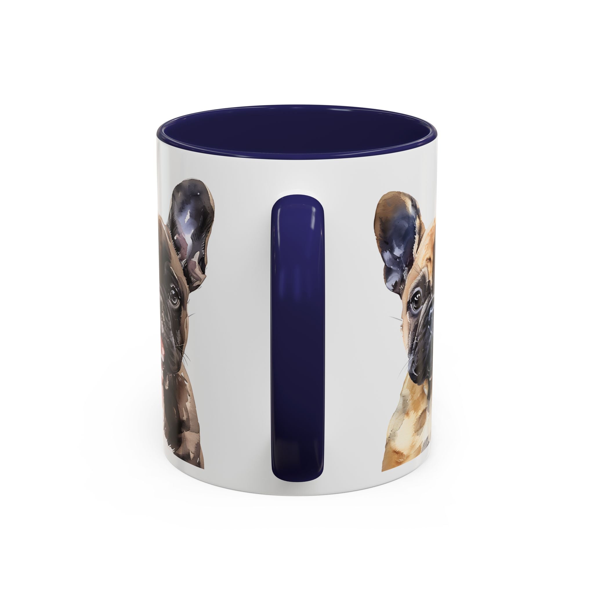 French Bulldog Accent Coffee Mug – Cute Pet Portraits (11/15 oz)