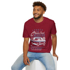 Old School Car T-Shirt - "Legacy Never Die" Vintage Auto Tee - 100% Cotton