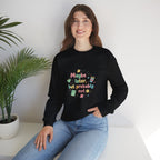 'Maybe later, but probably not' - Girls / Woman's Heavy Blend™ Crewneck Sweatshirt