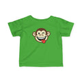 Infant Monkey Tee — Cute Winking Monkey Graphic Baby T‑Shirt