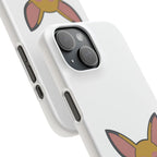 Phone Case — Cute 'for fox sake.' Cartoon Fox Protective Snap Case