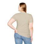 Woman's Plain Tee - Brain Frog Woman's Softstyle Plain T-Shirt - 100% Cotton / Cotton Blend - White / Black / Navy / Grey - 12 colours available