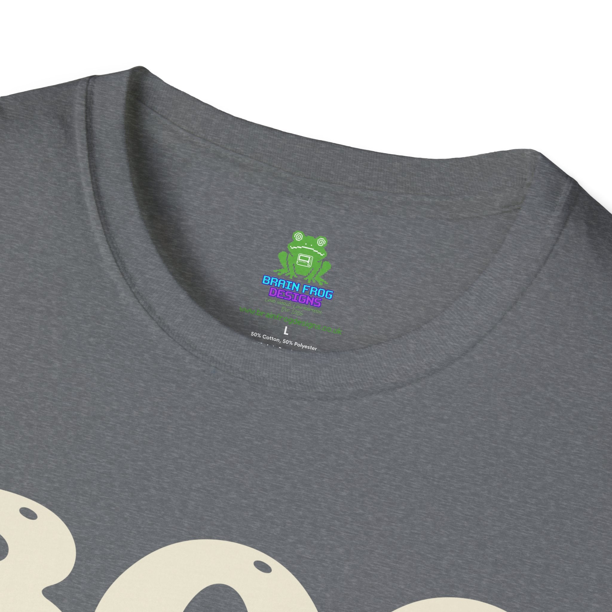 Boo Crew Halloween T-Shirt - Cool Ghost Graphic Tee - 100% Cotton / Cotton Blend