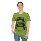 Defender Off-Road Shirt - "Custom Defender" Graphic 4x4 Adventure Tee - 100% Cotton / Cotton Blend