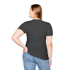 Woman's Plain Tee - Brain Frog Woman's Softstyle Plain T-Shirt - 100% Cotton / Cotton Blend - White / Black / Navy / Grey - 12 colours available