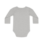 Panda-monium Baby Bodysuit - Cute Panda Long-Sleeve Organic Onesie - 100% certified organic cotton