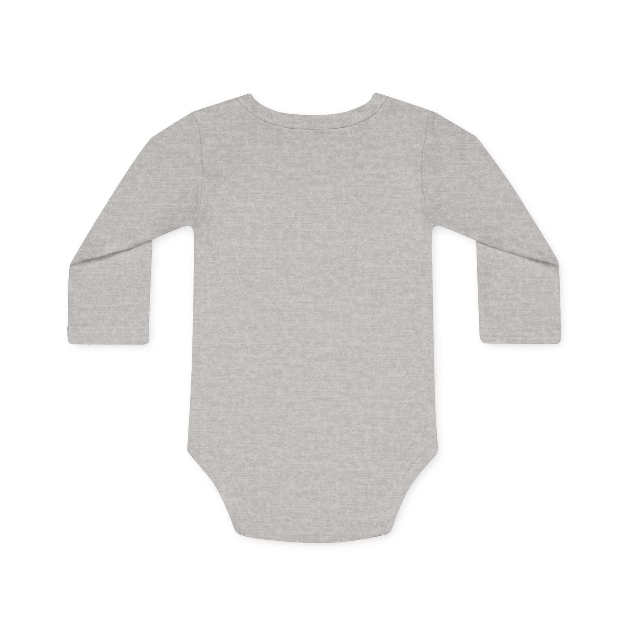 Panda-monium Baby Bodysuit - Cute Panda Long-Sleeve Organic Onesie - 100% certified organic cotton