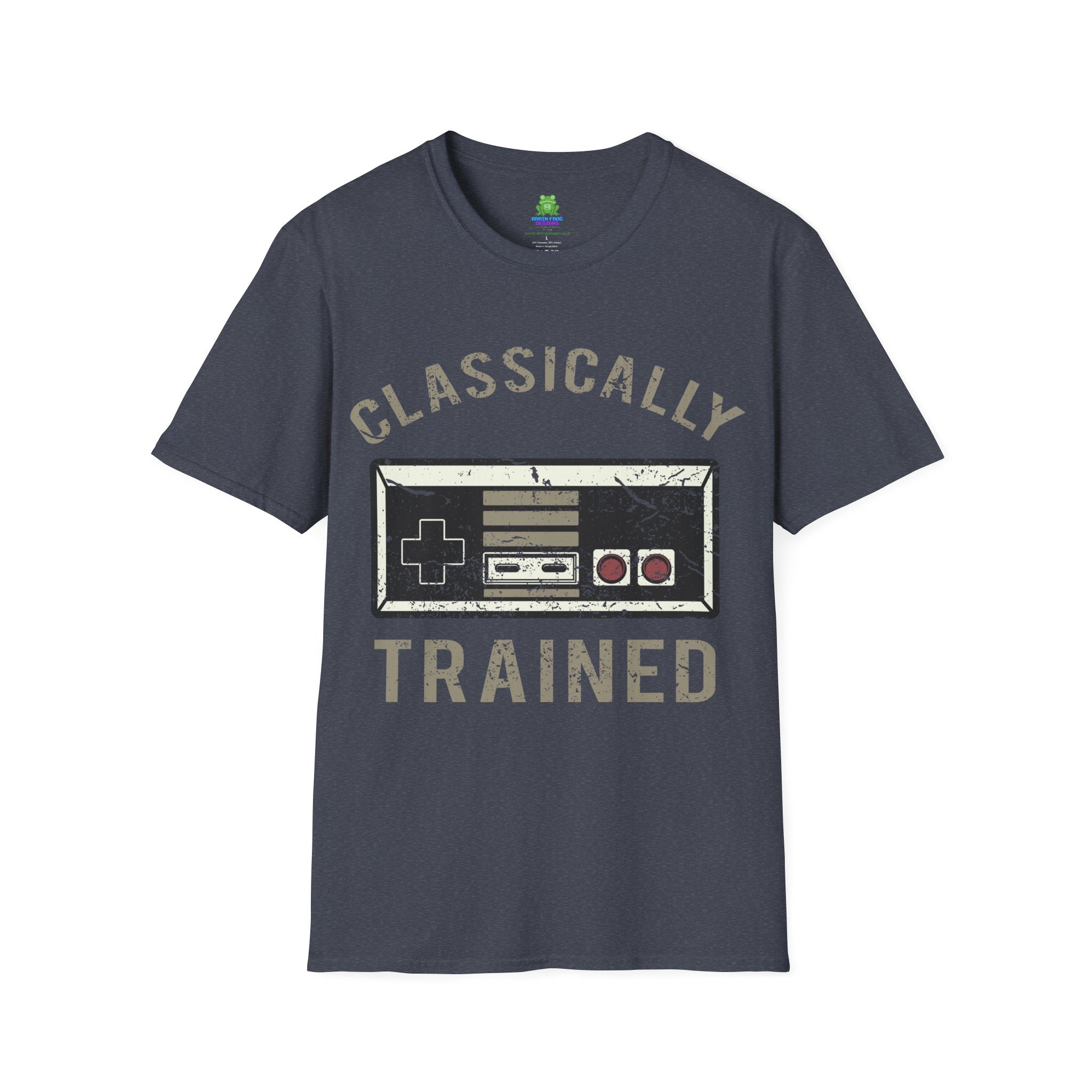 Classically Trained T-Shirt - Vintage Video Gamer Tee