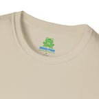 Men's Plain Tee - Brain Frog Men's Softstyle Plain T-Shirt - 100% Cotton / Cotton Blend - Colour Set One (16 Colours)