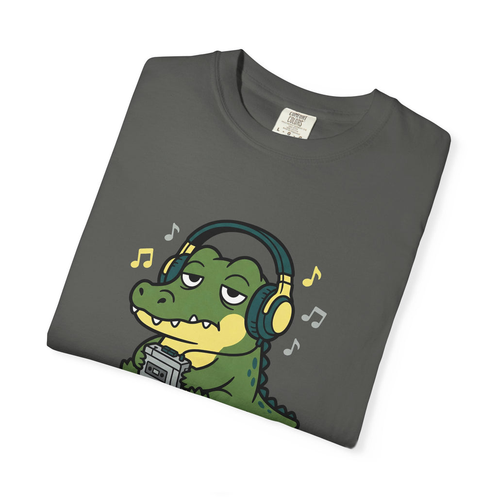 Just Vibing, Mostly Crocodile T-Shirt - 100% Cotton