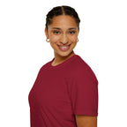 Woman's Plain Tee - Brain Frog Woman's Softstyle Plain T-Shirt - 100% Cotton / Cotton Blend - White / Black / Navy / Grey - 12 colours available