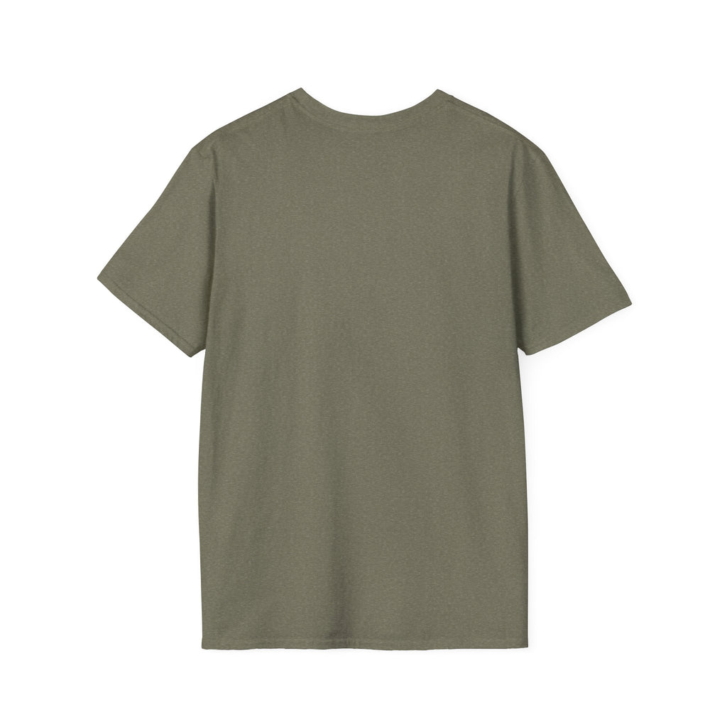 Men's Plain Tee - Brain Frog Men's Softstyle Plain T-Shirt - 100% Cotton / Cotton Blend