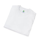 Woman's Plain Tee - Brain Frog Woman's Softstyle Plain T-Shirt - 100% Cotton / Cotton Blend - White / Black / Navy / Grey - 12 colours available