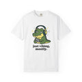 Just Vibing, Mostly Crocodile T-Shirt - 100% Cotton