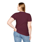 Woman's Plain Tee - Brain Frog Woman's Softstyle Plain T-Shirt - 100% Cotton / Cotton Blend - White / Black / Navy / Grey - 12 colours available