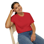 Woman's Plain Tee - Brain Frog Woman's Softstyle Plain T-Shirt - 100% Cotton / Cotton Blend - White / Black / Navy / Grey - 12 colours available
