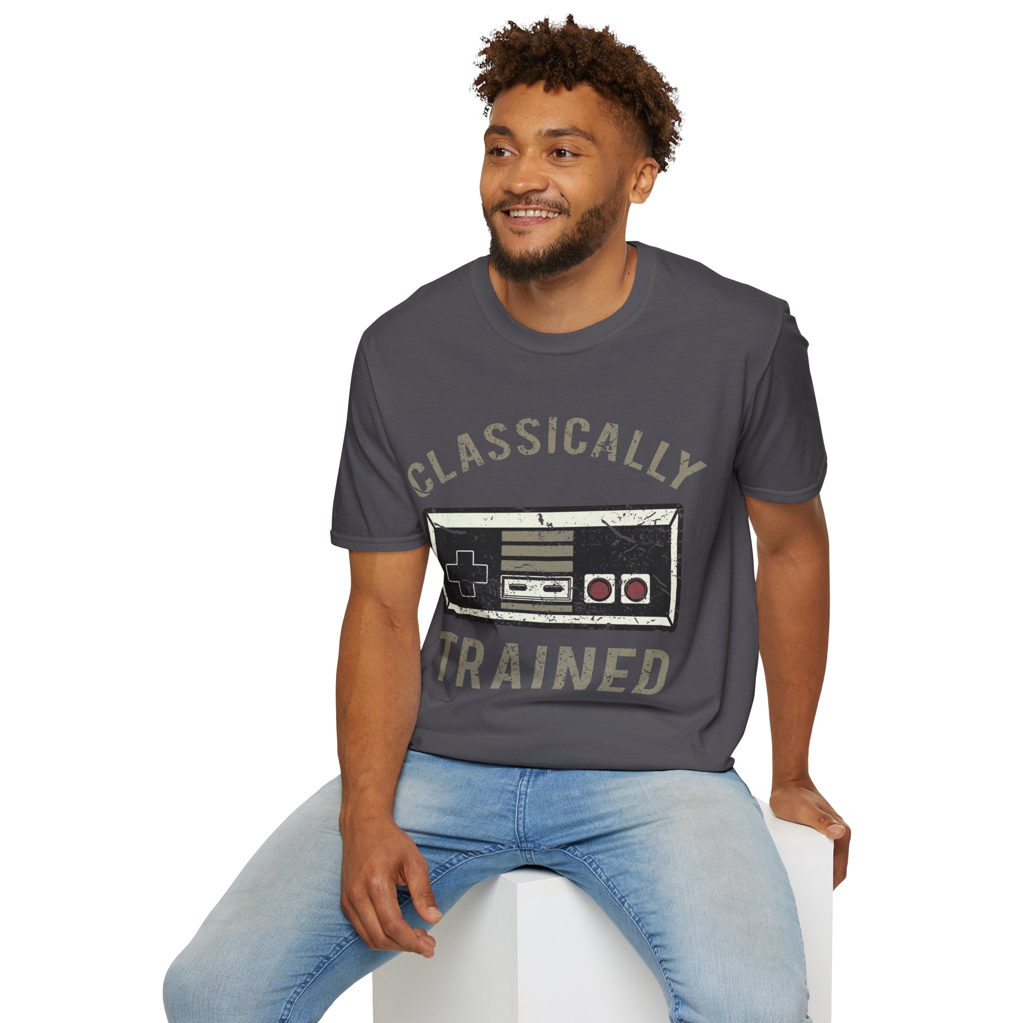 Classically Trained T-Shirt - Vintage Video Gamer Tee
