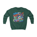 Kids Sweatshirt - Urban Legend 2026 Graffiti Sneaker Crewneck - Cotton Mix