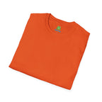 Men's Plain Tee - Brain Frog Men's Softstyle Plain T-Shirt - 100% Cotton / Cotton Blend - Colour Set One (16 Colours)