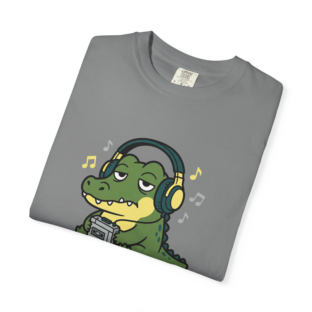 Just Vibing, Mostly Crocodile T-Shirt - 100% Cotton