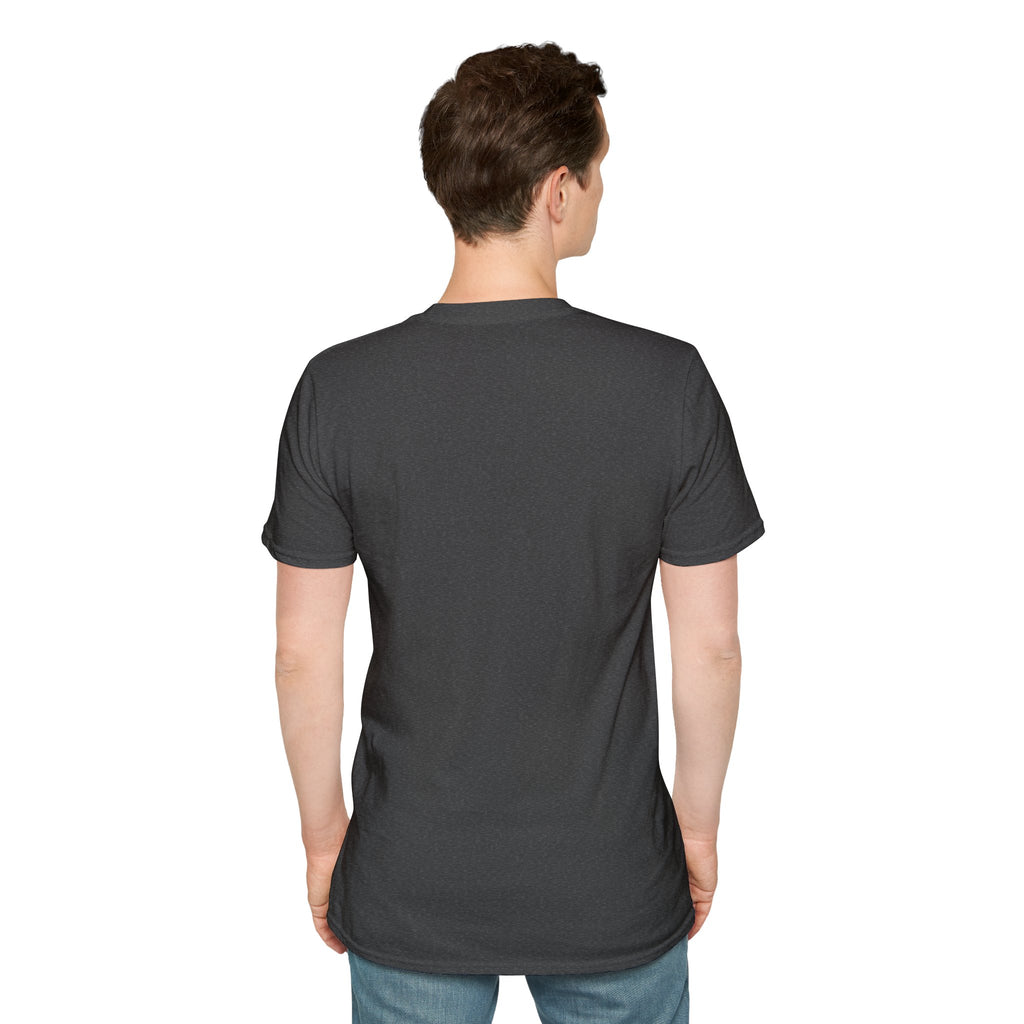 Men's Plain Tee - Brain Frog Men's Softstyle Plain T-Shirt - 100% Cotton / Cotton Blend