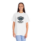 Koala Static Headphones Tee — Retro 90s Chill Graphic T-Shirt - 100% Cotton