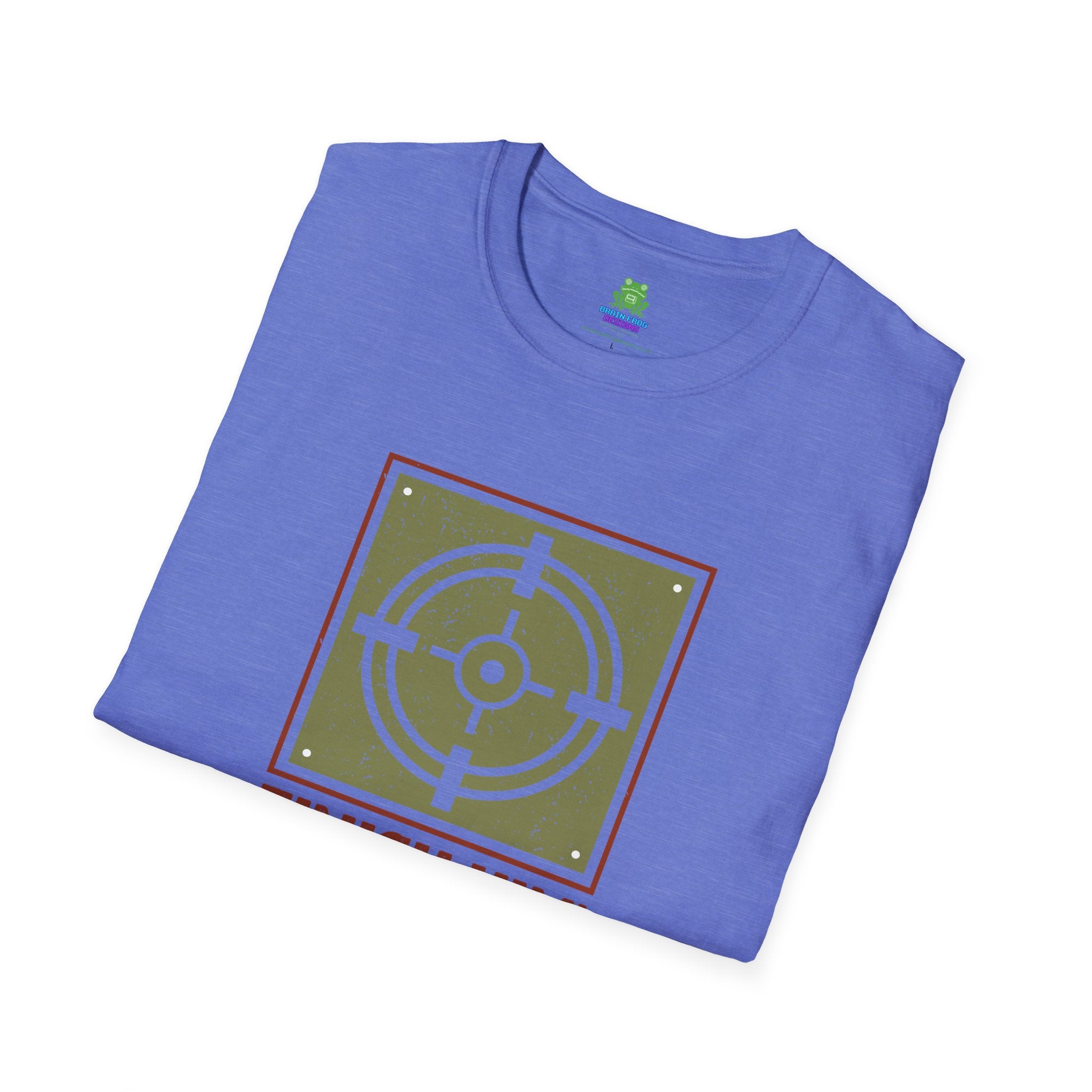 Finish Him! Gamer Target Graphic T‑Shirt - 100% Cotton / Cotton Blend