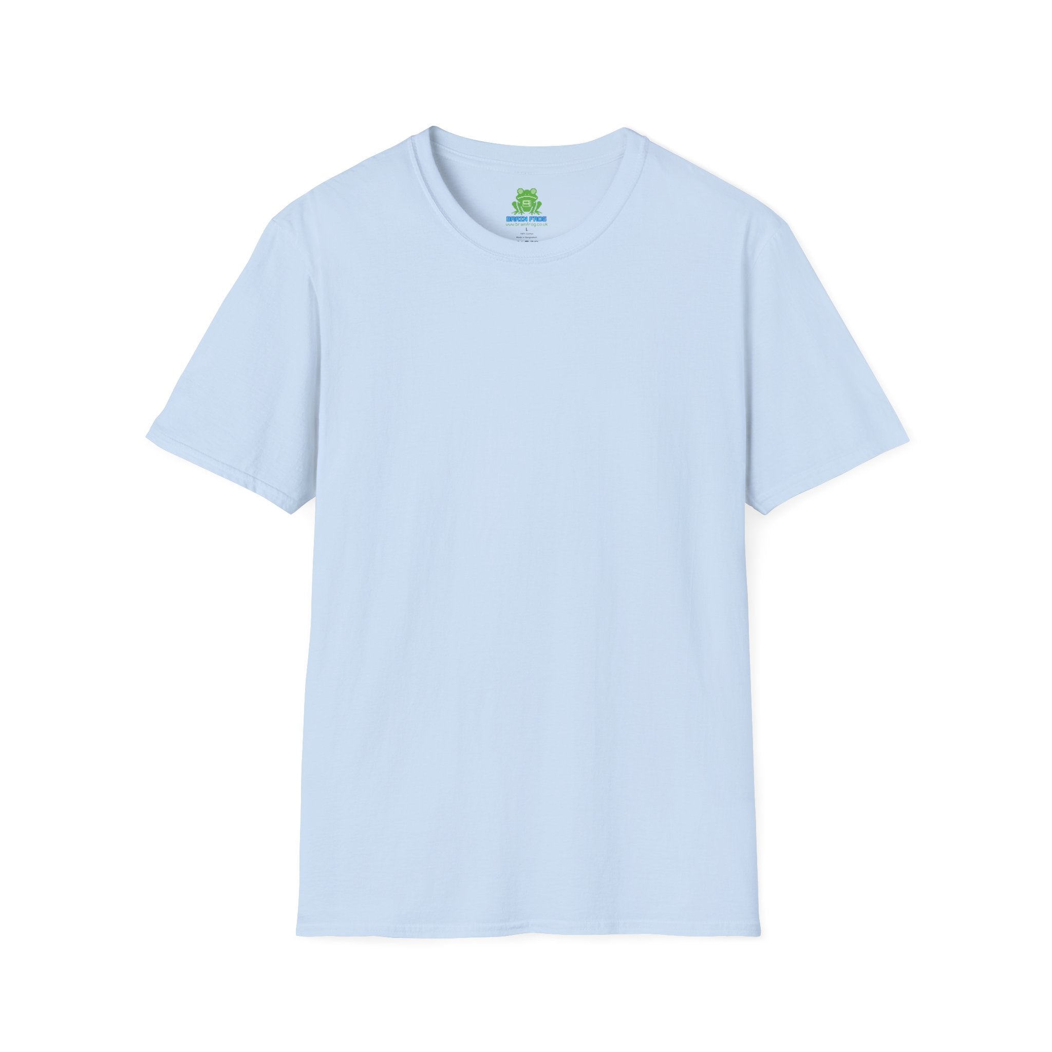 Woman's Plain Tee - Brain Frog Woman's Softstyle Plain T-Shirt - 100% Cotton / Cotton Blend - Colour Set Two (17 Colours)