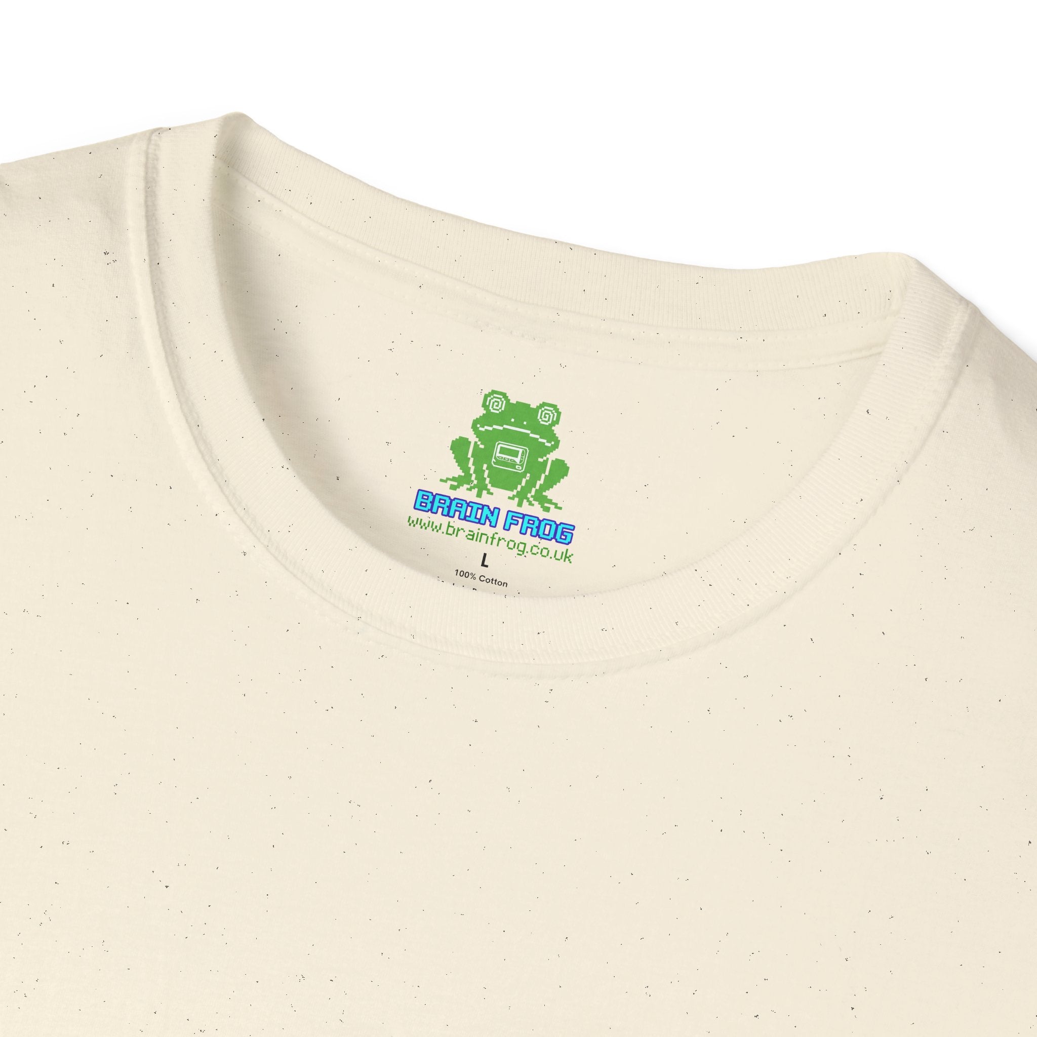 Men's Plain Tee - Brain Frog Men's Softstyle Plain T-Shirt - 100% Cotton / Cotton Blend - Colour Set One (16 Colours)
