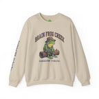 Signature Brain Frog Creek Sweatshirt - Vintage Fisherman Frog Crewneck