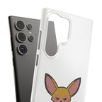 Phone Case — Cute 'for fox sake.' Cartoon Fox Protective Snap Case