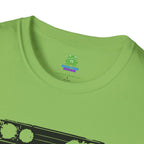 Defender Off-Road Shirt - "Custom Defender" Graphic 4x4 Adventure Tee - 100% Cotton / Cotton Blend