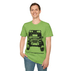 Defender Off-Road Shirt - "Custom Defender" Graphic 4x4 Adventure Tee - 100% Cotton / Cotton Blend
