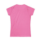Bloom Your Own Way Floral Women's Tee - Woman's T-Shirt - 100% Cotton / Cotton Blend