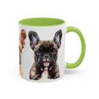 French Bulldog Accent Coffee Mug – Cute Pet Portraits (11/15 oz)