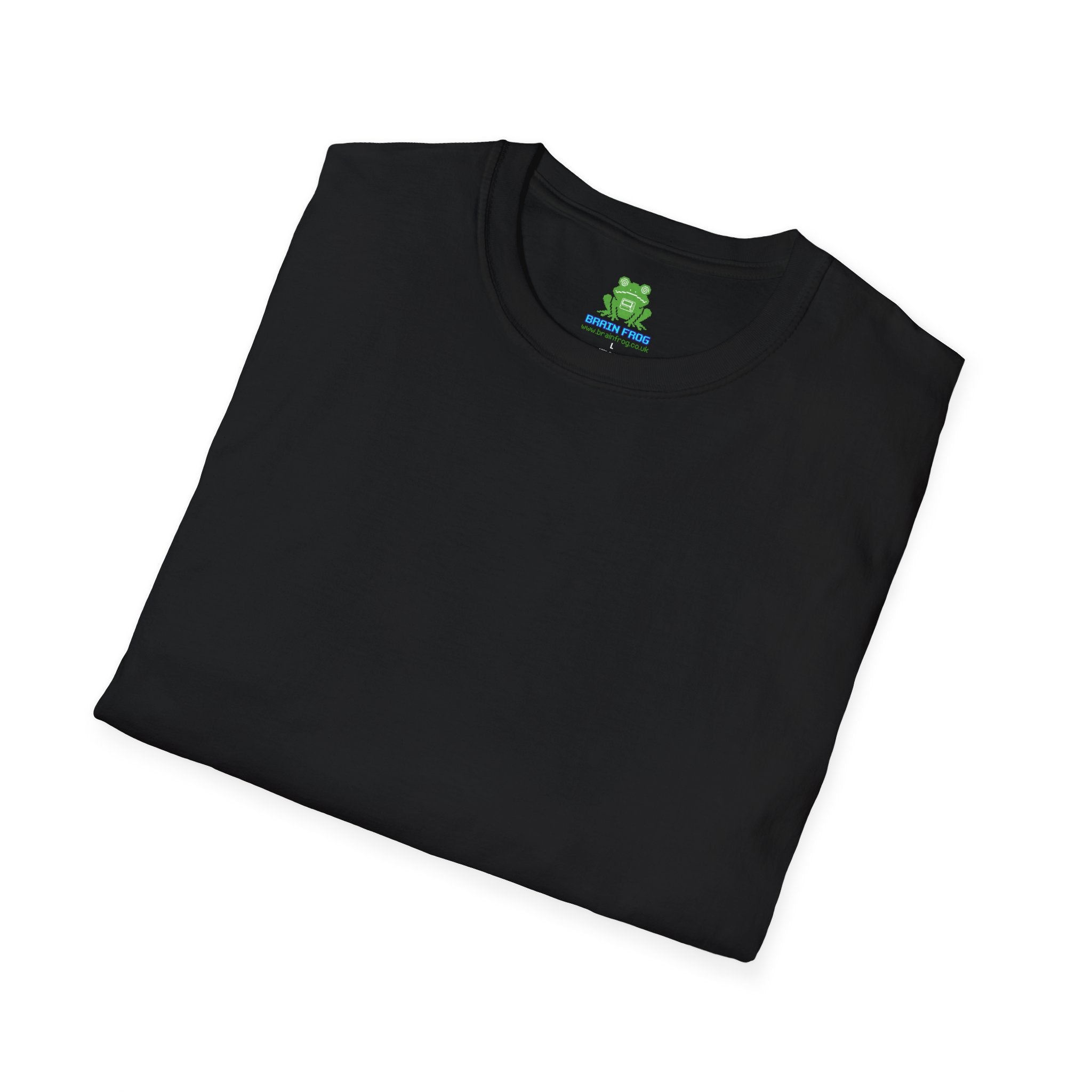 Woman's Plain Tee - Brain Frog Woman's Softstyle Plain T-Shirt - 100% Cotton / Cotton Blend - Colour Set Two (17 Colours)