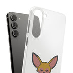 Phone Case — Cute 'for fox sake.' Cartoon Fox Protective Snap Case