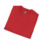 Woman's Plain Tee - Brain Frog Woman's Softstyle Plain T-Shirt - 100% Cotton / Cotton Blend - White / Black / Navy / Grey - 12 colours available
