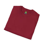 Woman's Plain Tee - Brain Frog Woman's Softstyle Plain T-Shirt - 100% Cotton / Cotton Blend - White / Black / Navy / Grey - 12 colours available