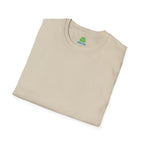 Men's Plain Tee - Brain Frog Men's Softstyle Plain T-Shirt - 100% Cotton / Cotton Blend - Colour Set One (16 Colours)