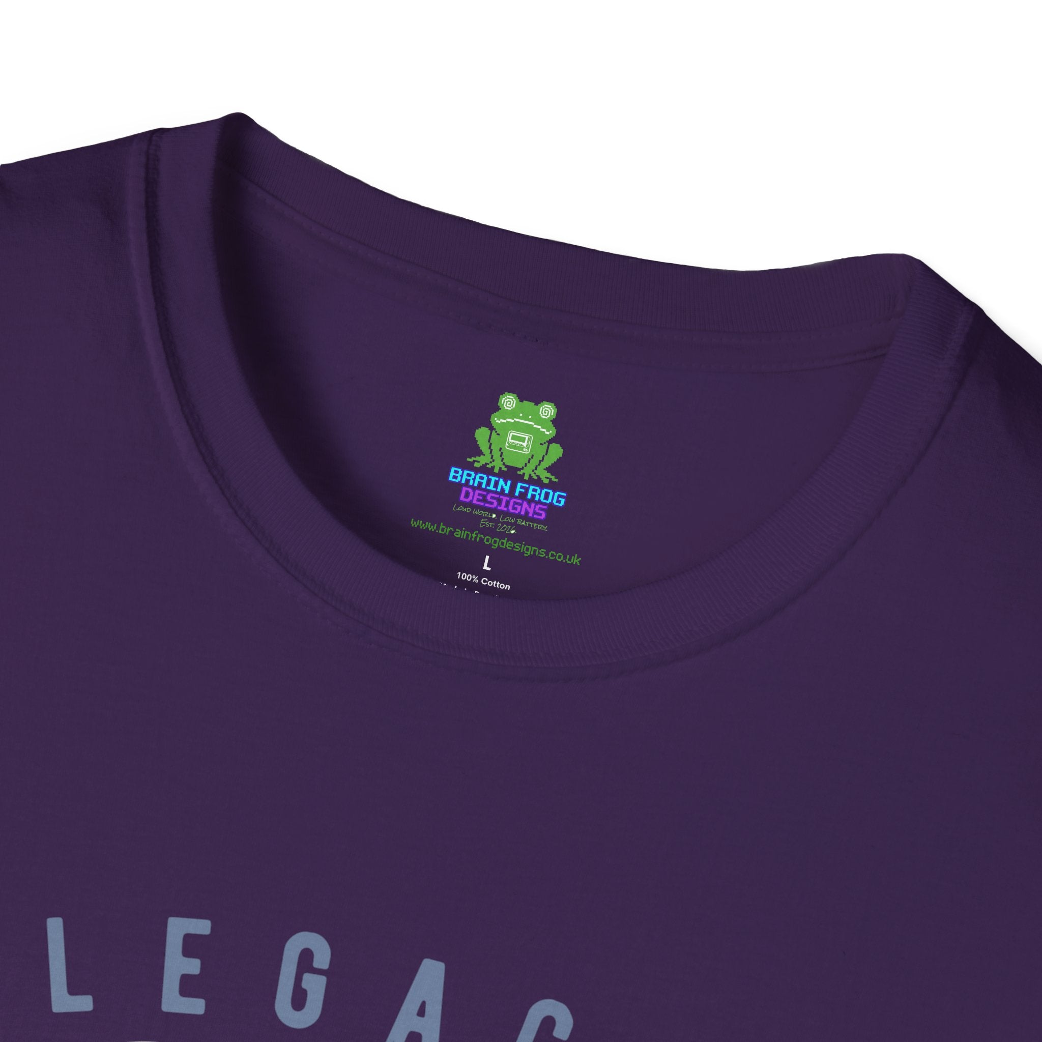 Old School Car T-Shirt - "Legacy Never Die" Vintage Auto Tee - 100% Cotton
