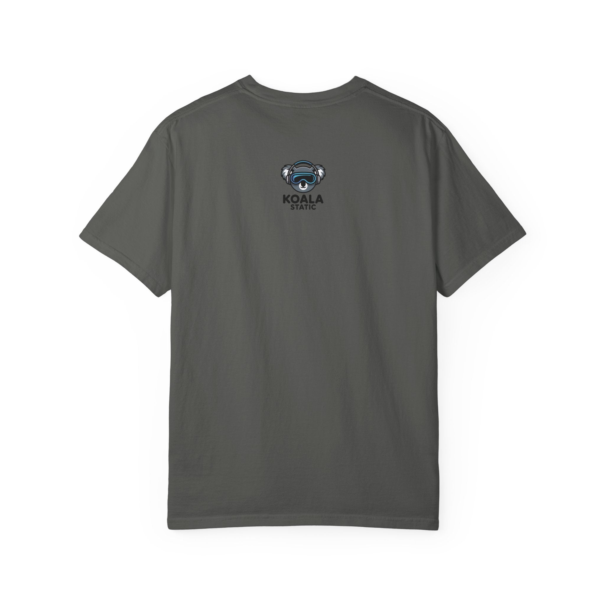 Koala Static Headphones Tee — Retro 90s Chill Graphic T-Shirt - 100% Cotton