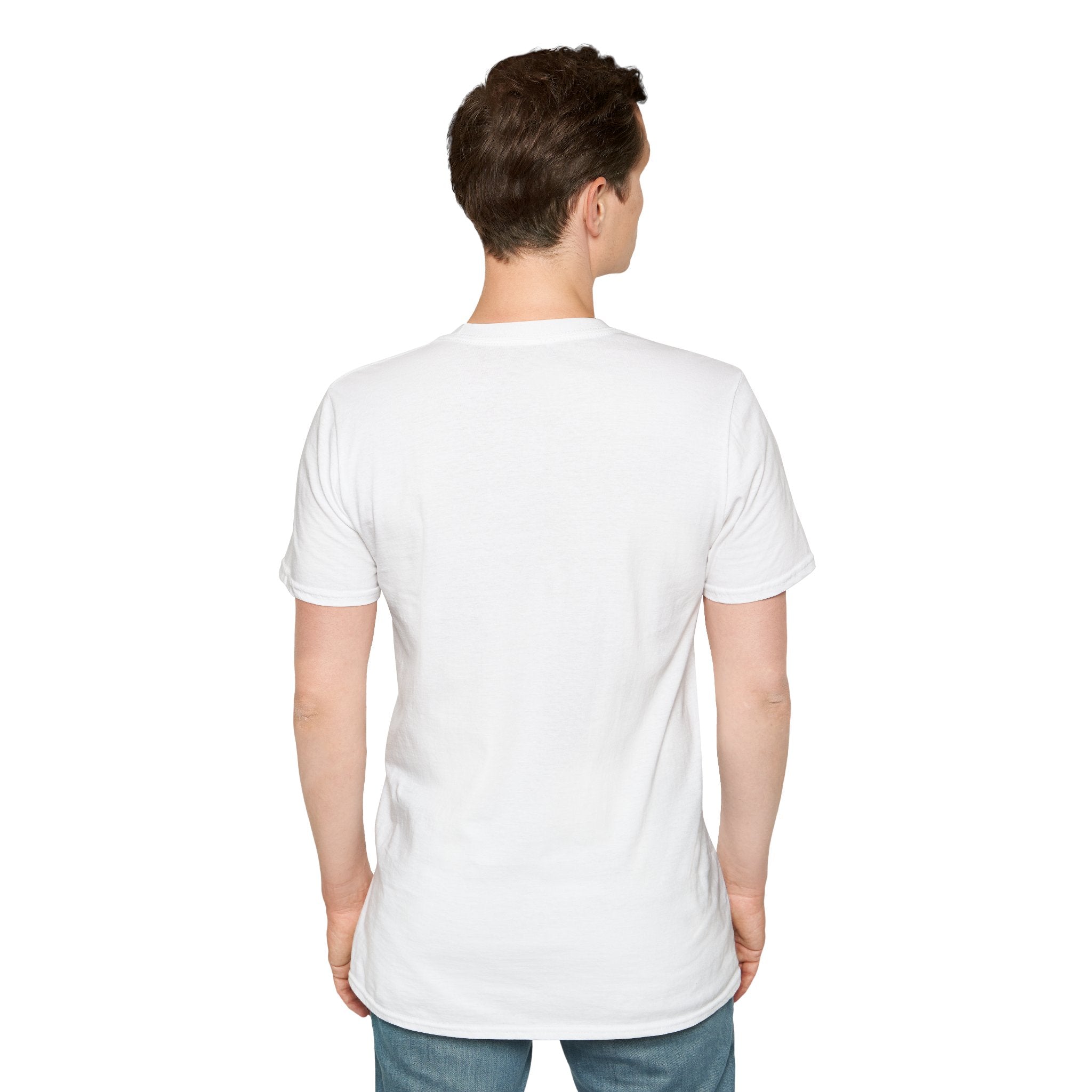 Men's Plain Tee - Brain Frog Men's Softstyle Plain T-Shirt - 100% Cotton / Cotton Blend - Colour Set One (16 Colours)