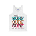 California Surf Tank Top - West Coast Los Angeles Beach Vibes - 100% Cotton