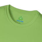 Woman's Plain Tee - Brain Frog Woman's Softstyle Plain T-Shirt - 100% Cotton / Cotton Blend - Colour Set Two (17 Colours)