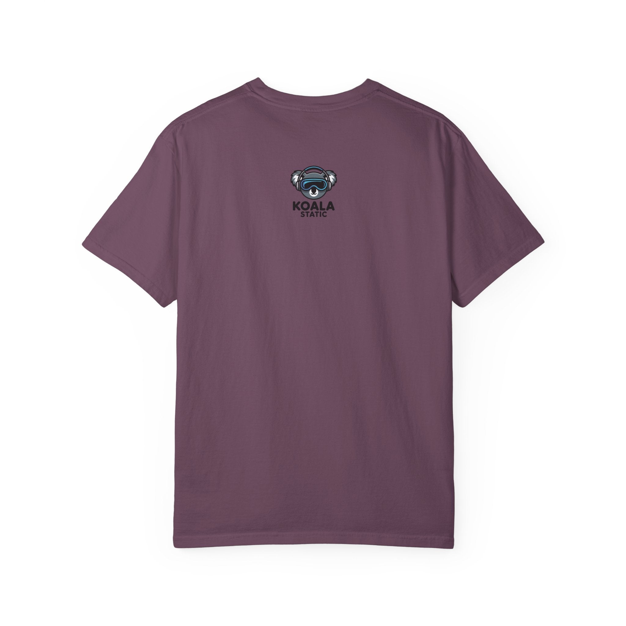 Koala Static Headphones Tee — Retro 90s Chill Graphic T-Shirt - 100% Cotton